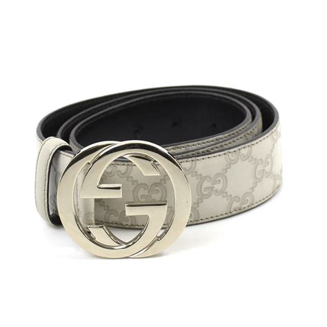 gucci belts white|gucci belt white men.